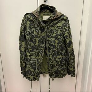 Ralph Lauren Hawaiian Print Utility Cargo Jacket